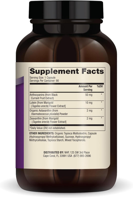 Dr. Mercola Eye Support, 90 Servings (90 Capsules), Dietary Supplement, Supports Eye And Vision Health, Non-Gmo
