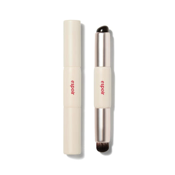 Espoir Dual Smudging Lip Brush | Soft Bristles Brush And Gentle Silicone Tips | Compact And Versatile For Matte And Glossy Lip Products