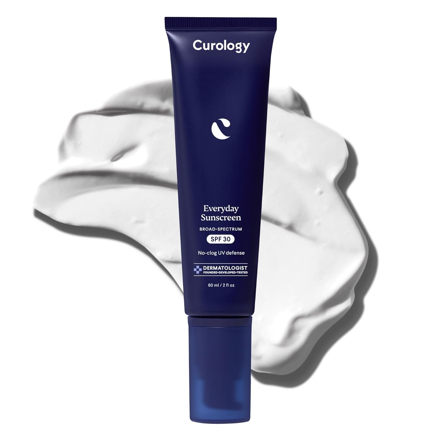 Curology Everyday Sunscreen For Face, Spf 30 Mineral Sunscreen Face Moisturizer With Zinc Oxide, 2.02 Fl Oz