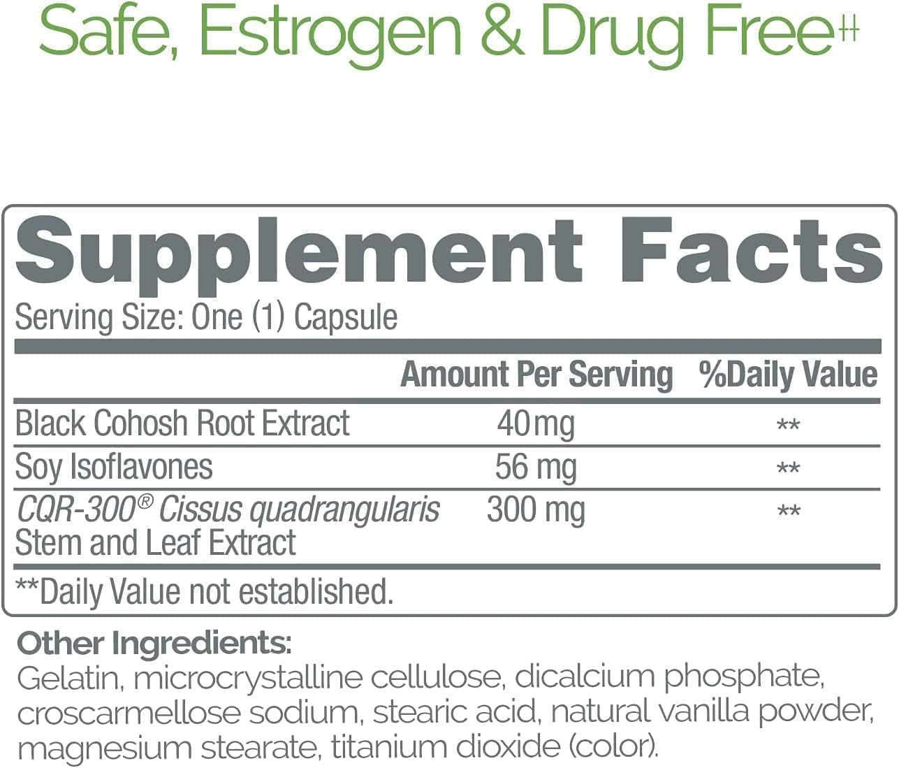 Estroven Weight Management for Menopause Relief - 60 Ct. - Clinically Proven Ingredients Help Manage Weight, Provide Night Sweats & Hot Flash Relief - Drug-Free & Gluten-Free : Health & Household