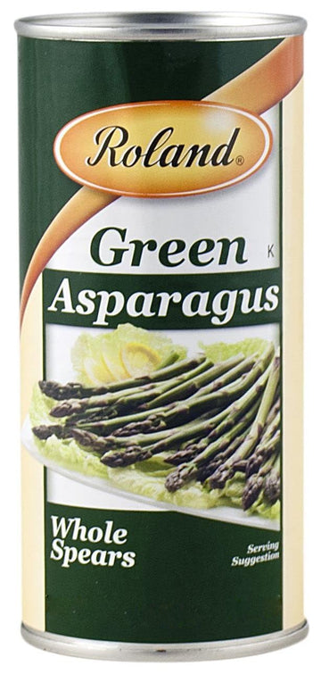 Roland Foods Whole Green Asparagus Spears, Specialty Imported Food, 14.1-Ounce Can