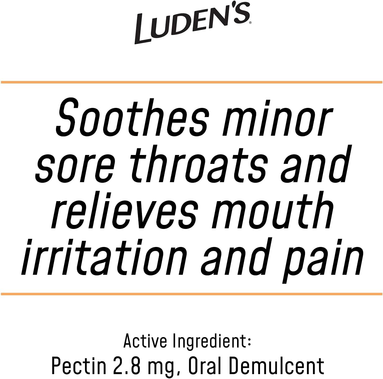 Luden's Soothing Throat Drops, Honey Berry, 25 ct (Pack of 6) : Health & Household