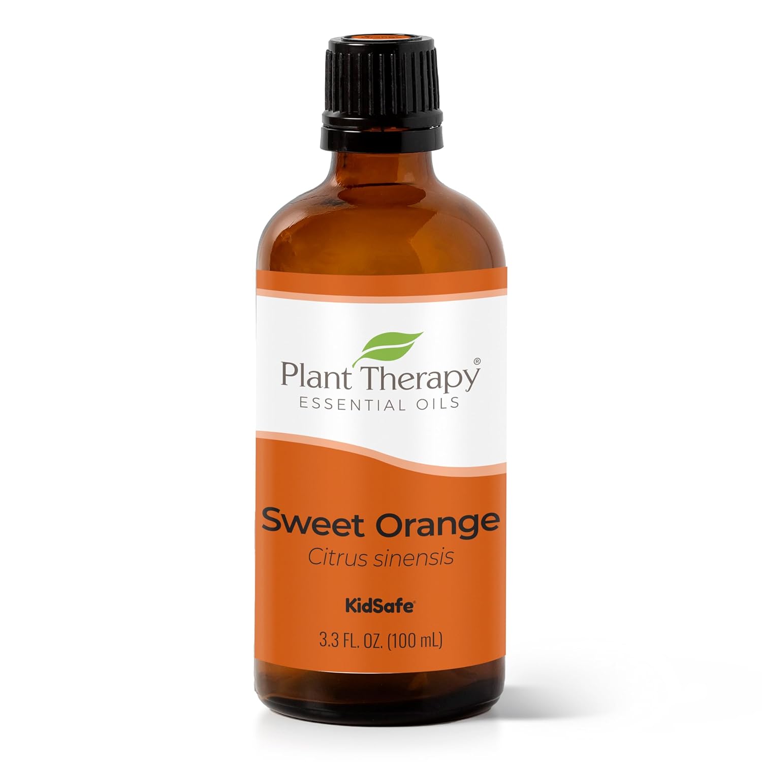 Plant Therapy Sweet Orange Essential Oil 100% Pure, Undiluted, Natural Aromatherapy, Therapeutic Grade 100 Ml (3.3 Oz)