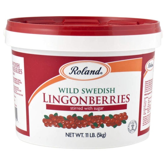 Roland Lingonberries, Wild Swedish, 11 Pound : Grocery & Gourmet Food
