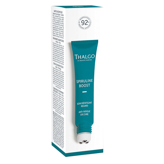Thalgo Spirulina Boost 2.0 Vitalising Eye Care 15Ml With Integrated Cooling Stainless Roll-On