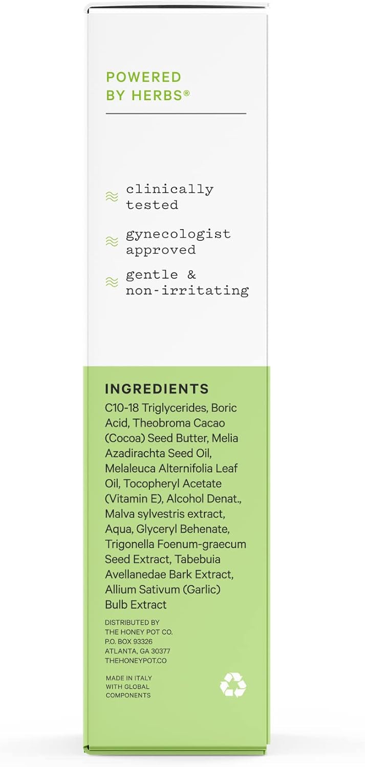 The Honey Pot Company 7 Day Boric Acid & Herbs Suppositories - Maintains And Balances Healthy Vaginal Ph, Manages Odor, Hydrates, & Moisturizes - Gynecologist Tested : Health & Household