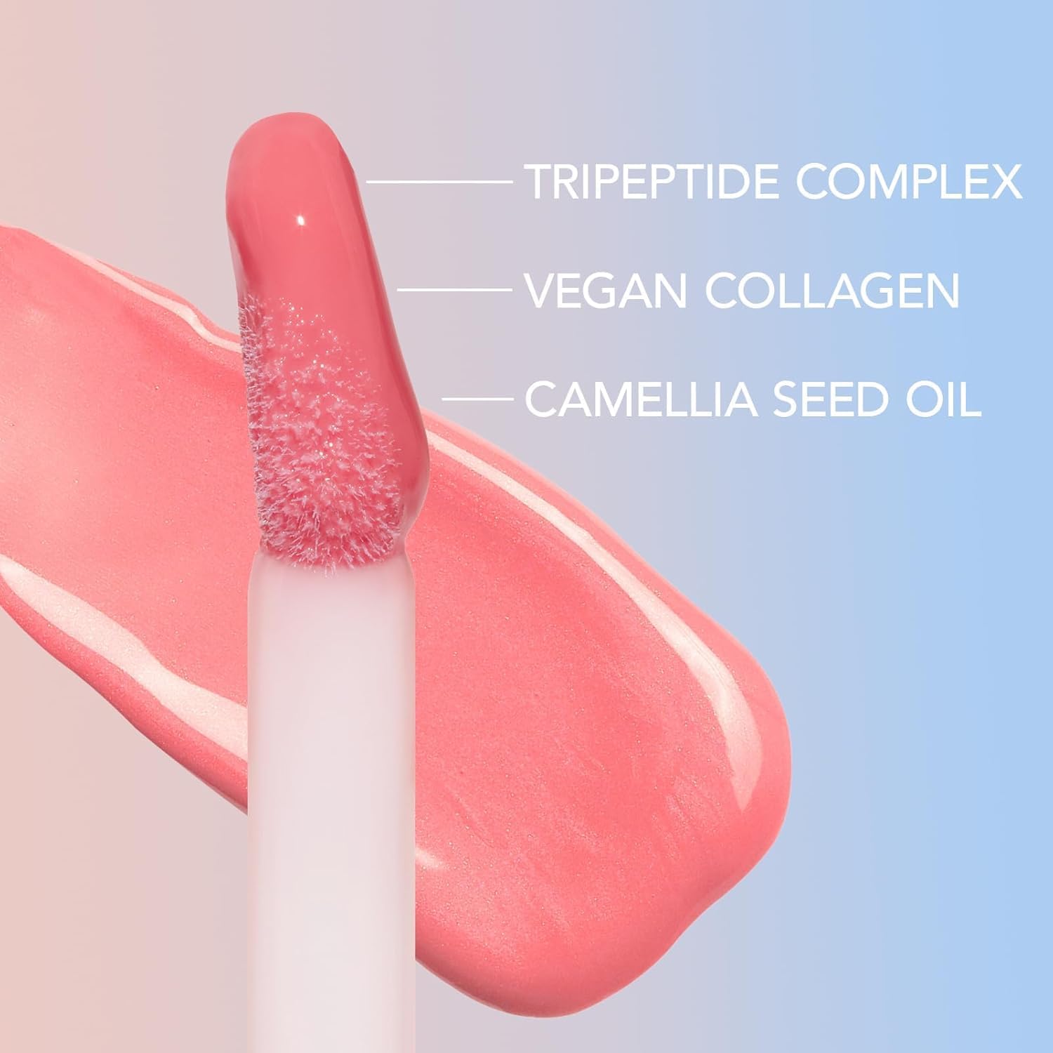 Sacheu Lip Glaze Elixir. Nourishing and Moisturizing Lip Gloss for Women. Hydrating and Plumping Lip Gloss Enriched with Collagen. Smooth High-Shine Finish. Vegan & Cruelty-Free, Clear and Sheer Pink : Amazon.co.uk: Beauty