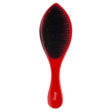 Diane Prestige 100% Soft Boar Bristle Curved Oval Wave Brush, D1706