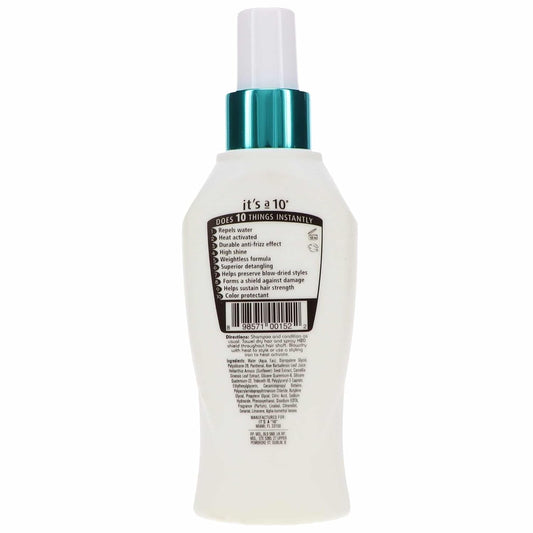 It's a 10 Blow Dry Miracle H2O Shield - Leave In Weather Protectant Treatment, Frizz Free, Moisture Locking, 6 fl. oz. : Beauty & Personal Care