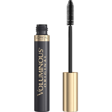 L'Oreal Paris Makeup Voluminous Original Volume Building Mascara, Blackest Black, 0.28 Fl; Oz, 1 Count