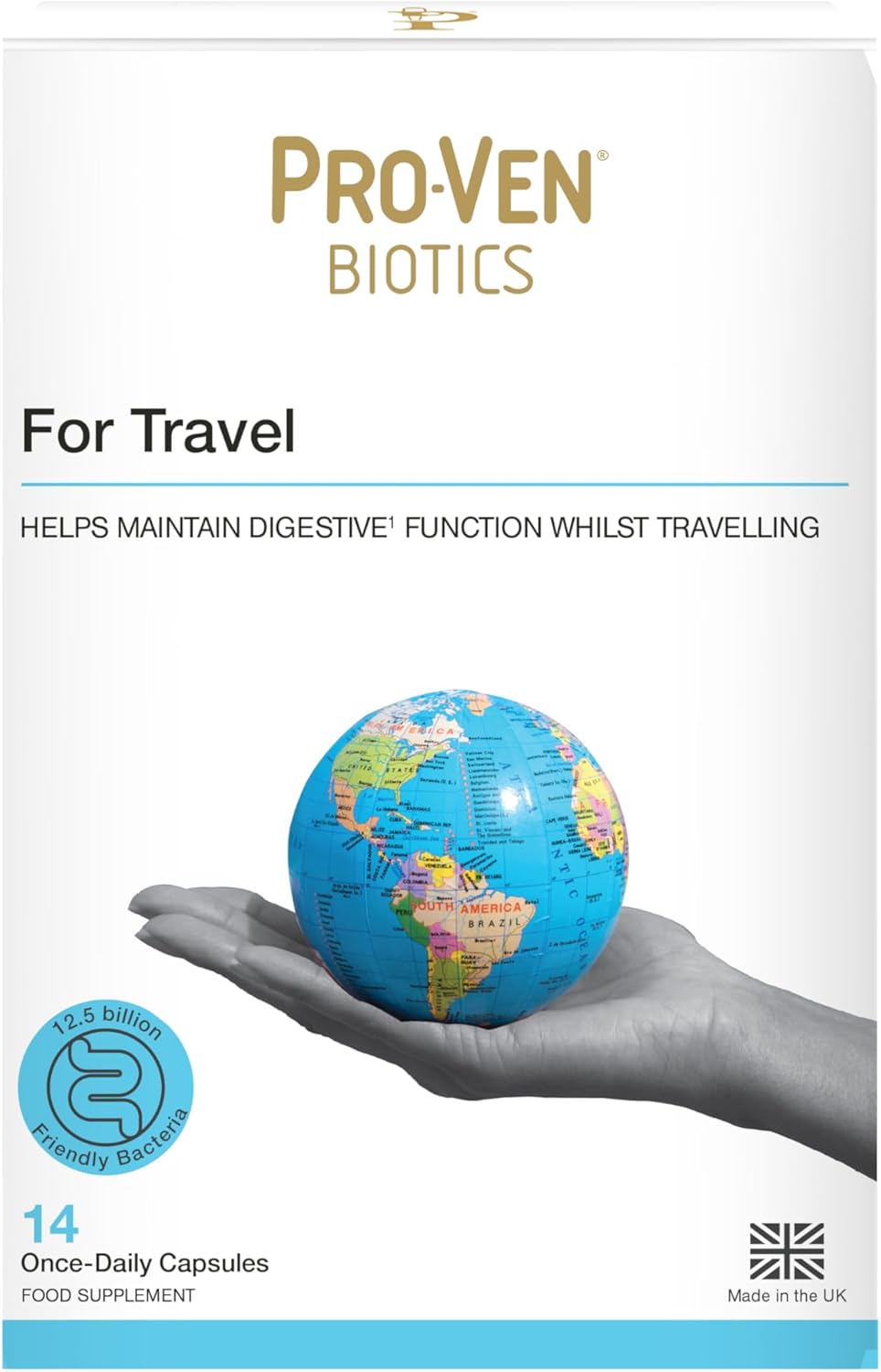 Proven Probiotics Acidophilus And Bifidus For Travellers Capsules - Pack Of 14