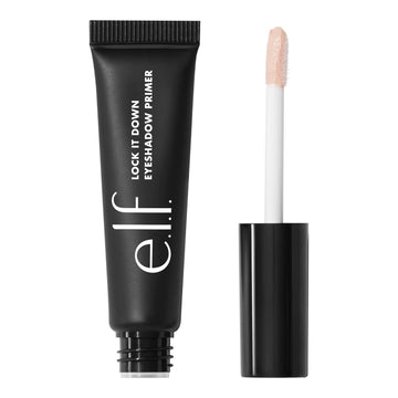 E.L.F. Lock It Down Eyeshadow Primer, Smooth, Creamy Primer For Long-Lasting Eyeshadow, Intensifies Liquid & Powder Color, Vegan & Cruelty-Free