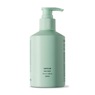 Corpus - Santalum Body Wash | Moisturizing Plant-Based Cleanser For Women & Men, Skincare-Grade Oils & Botanical Extracts | Sulfate-Free, No Synthetic Fragrance Or Parabens (266 Ml/ 9 Fl Oz)