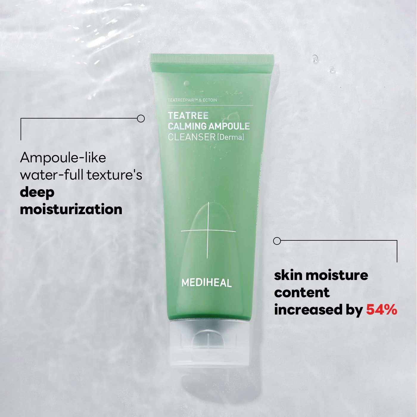 Mediheal Teatree Pore Whip Cleanser Special Set (6.76 Fl Oz + 1.69 Fl Oz) - Fresh And Revitalized Complexion Pore Cleanser With Lha & Kaolin : Beauty & Personal Care
