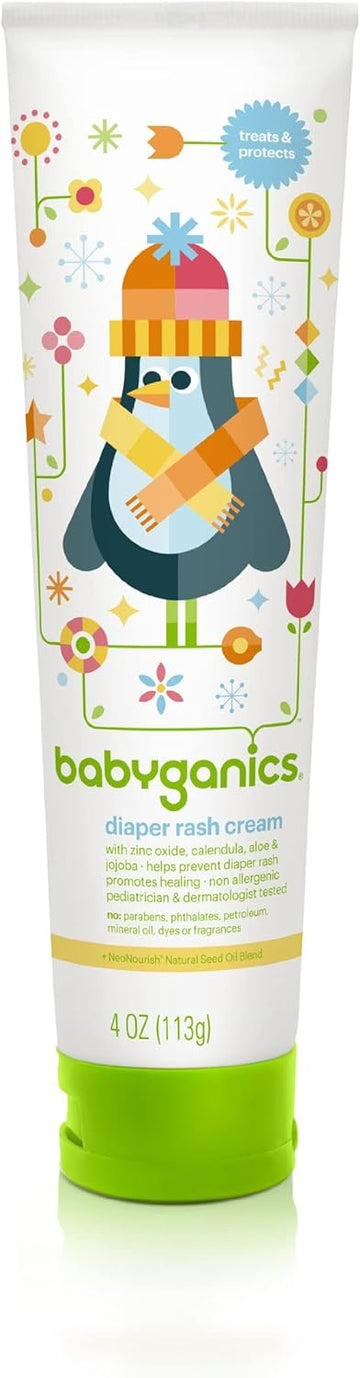 Babyganics Hiney Helper Diaper Rash Cream - 4 oz
