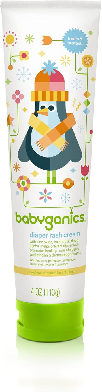 Babyganics Hiney Helper Diaper Rash Cream - 4 Oz