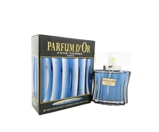 Kristel Saint Martin Parfum D'Or Pour Homme Eau De Toilette Spray For Men, 3.3 Ounce : Foundation Makeup : Beauty & Personal Care