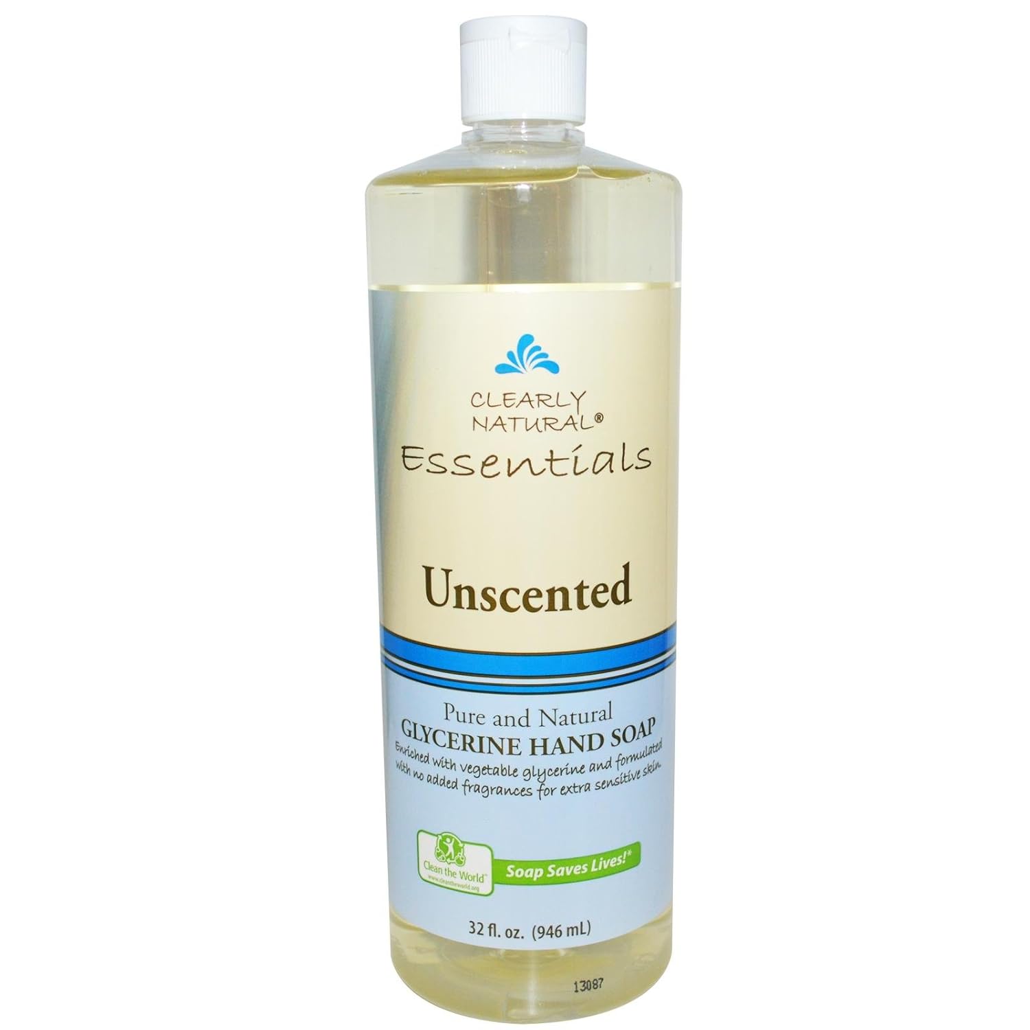 Clearly Natural Hand Soap - Liquid - Unscented - Refill - 32 Oz : Beauty & Personal Care