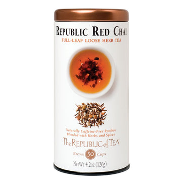 The Republic Of Tea Republic Chai Red Full-Leaf Tea, 4.2 Ounces / 50-60 Cups