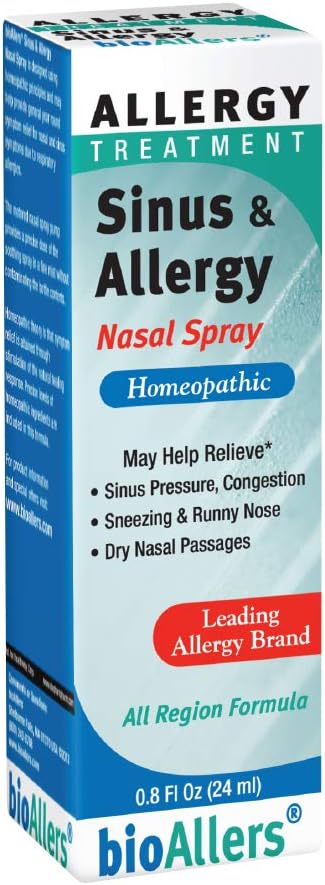Sinus & Allergy Nasal Spray #708 Bioallers 0.8 Oz. Spray