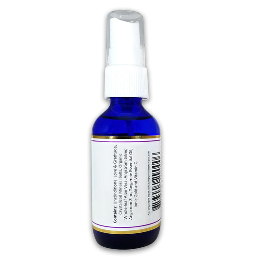 Simply Divine Botanicals Crystal Ally Natural Deodorant Spray With Essential Oils - Tangerine, 2 Oz : Beauty & Personal Care