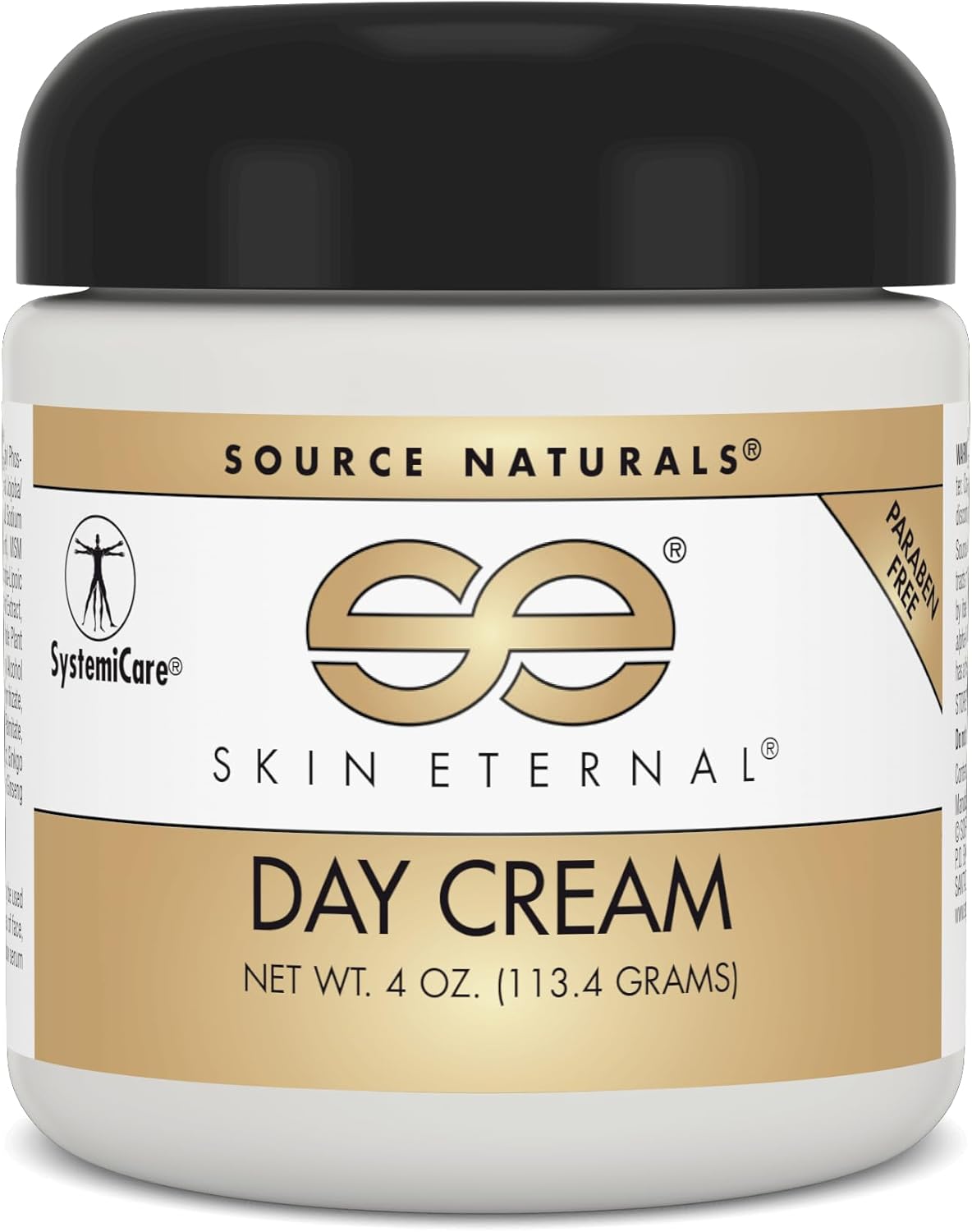 Source Naturals Skin Eternal Day Cream, Paraben Free - 4 Oz