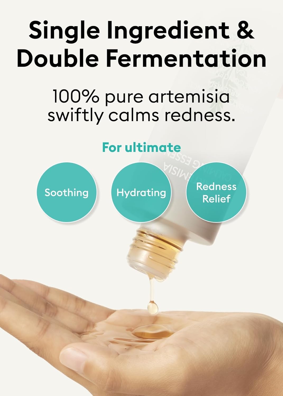 Missha Artemisia Calming Essence 5.07 Fl Oz / 150Ml - 100% Artemisia Annua Extract Facial Toner For Sensitive Skin, Korean Toner With Double-Fermented Mugwort, Soothes Redness & Acne : Beauty & Personal Care