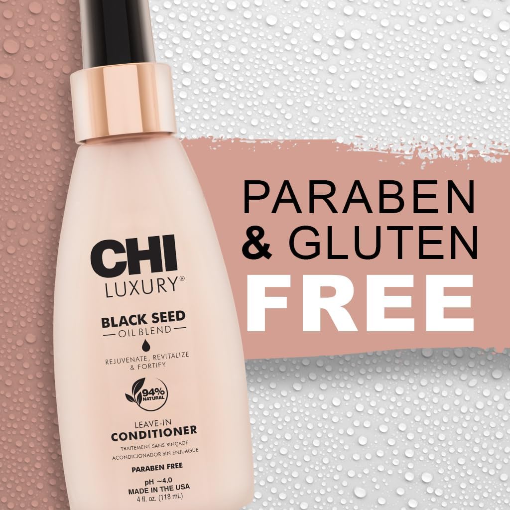 CHI Luxury Black Seed Oil, Leave-In Conditioner, 118 ml : Amazon.co.uk: Beauty