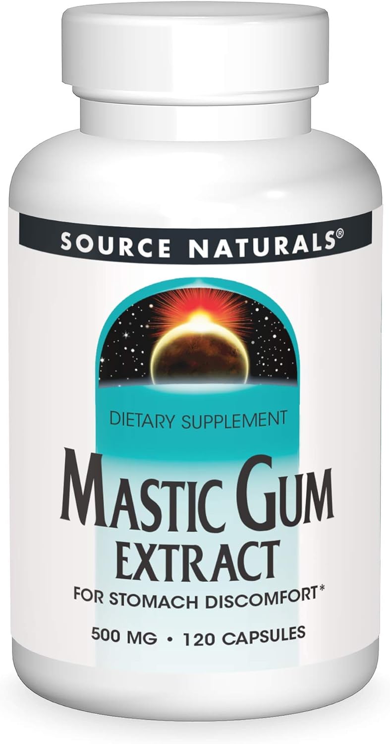 Source Naturals Mastic Gum Extract, for Stomach Discomfort