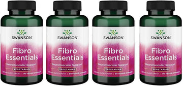 Swanson Fibro Essentials 90 Veg Capsules (4 Pack)