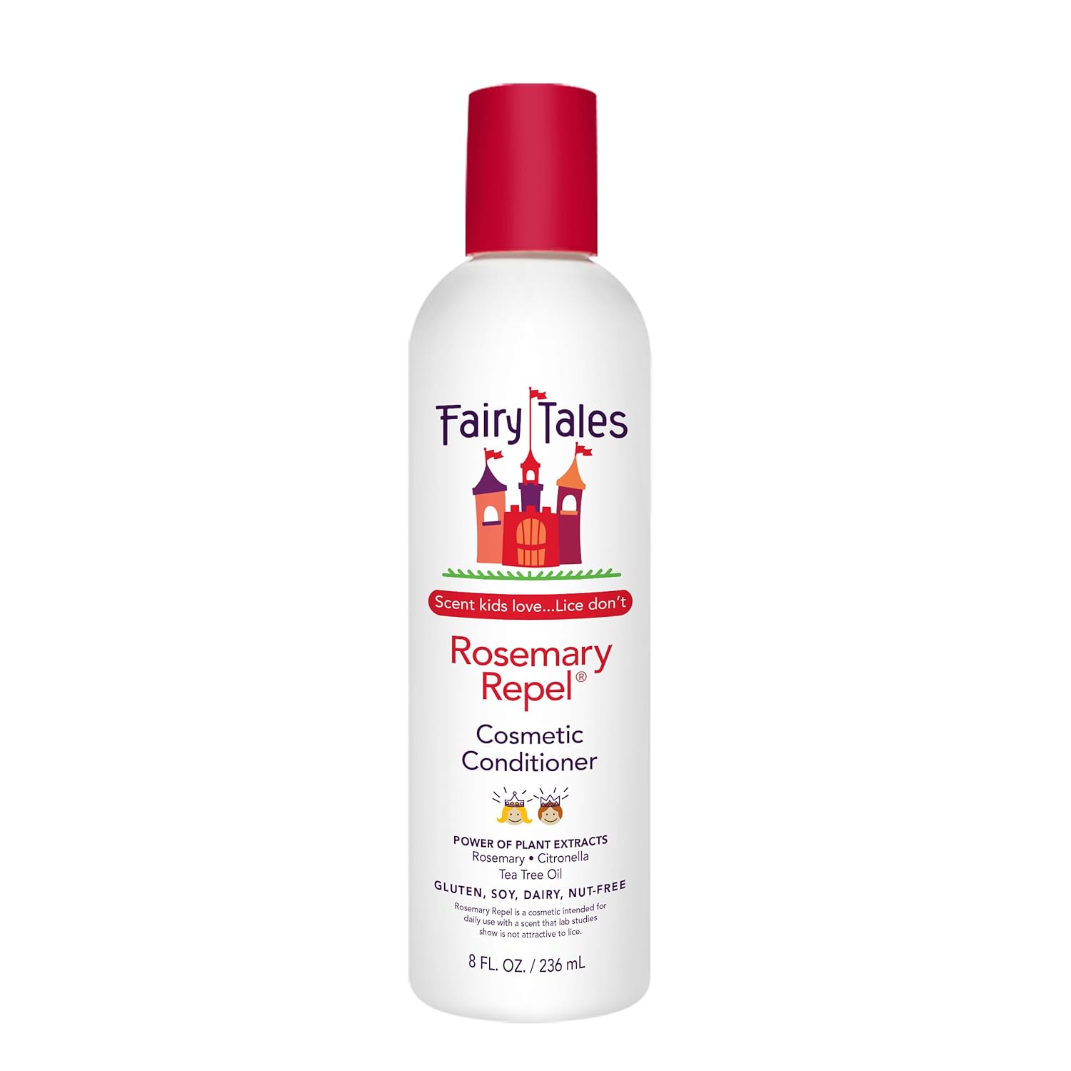 Fairy Tales Rosemary Repel Daily Kids Conditioner– Kids Like The Smell, Lice Do Not, 8 Fl Oz. (Pack Of 1)