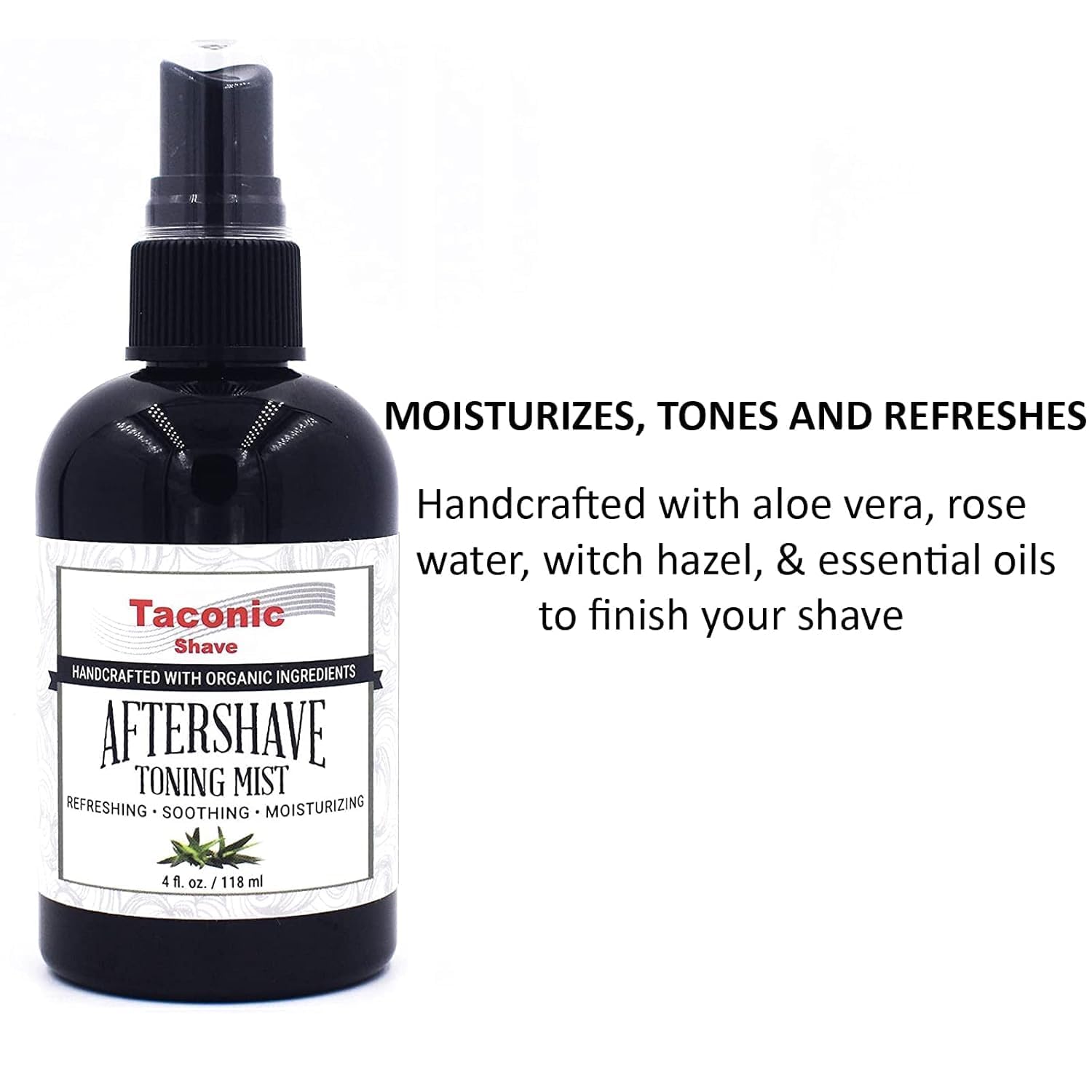 Taconic Shave All Natural Aftershave And Toning Mist - Alcohol Free - Soothes And Calms Your Skin : Beauty & Personal Care