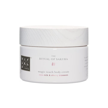 Rituals Sakura Renewing Body Cream - Moisturizer With Rice Milk & Cherry Blossom - 7.4 Fl Oz
