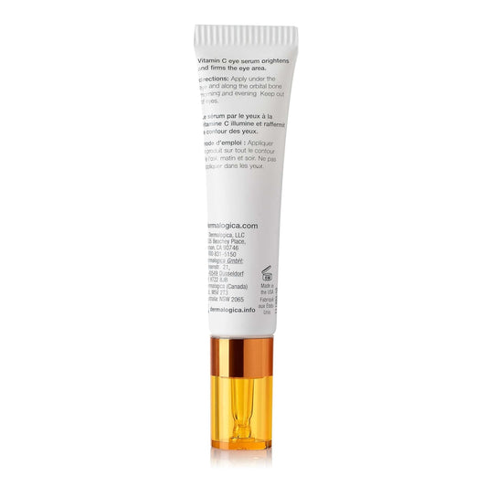 Dermalogica Biolumin-C Eye Serum (0.5 Fl Oz) Vitamin C Eye Serum - Brightens Eye Area, Reduces Appearance Of Fine Lines And Wrinkles For Smooth Skin