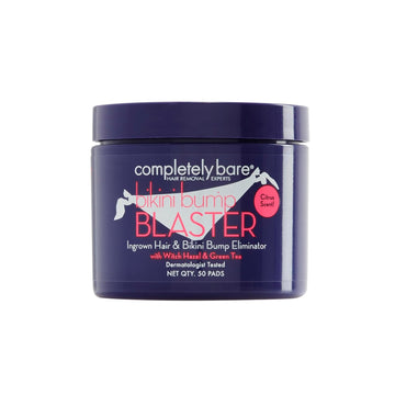 Completely Bare Bikini Bump Blaster Ingrown Hair & Bikini Bump Eliminator - Exfoliating Ahas & Bhas
