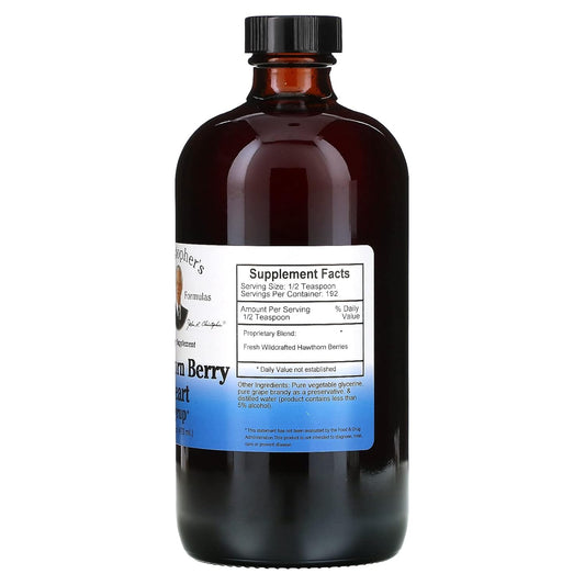 Christopher's Original Formulas Nourish Hawthorn Berry Heart Syrup 1