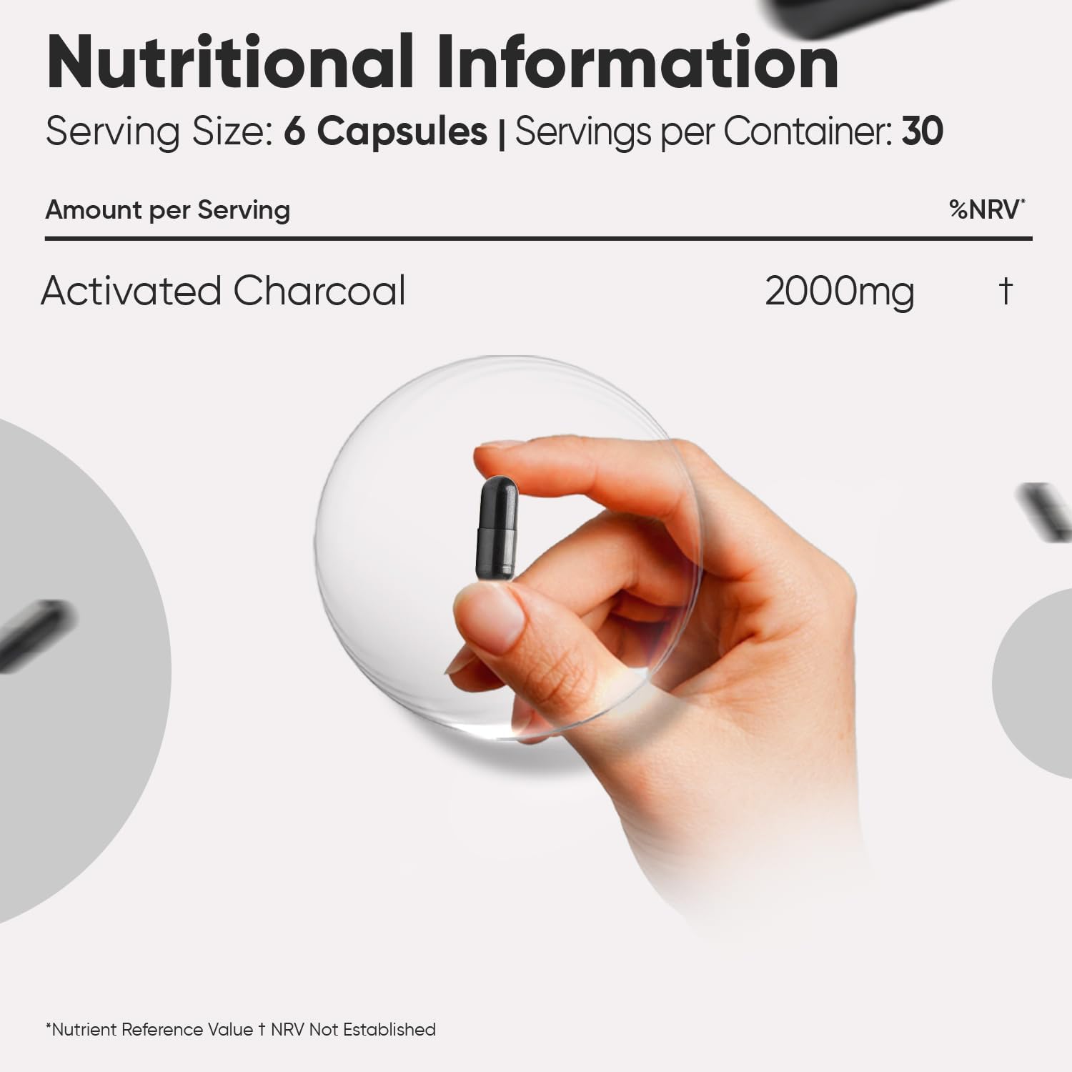 Activated Charcoal Capsules 2000mg - 180 Vegan Capsules - Activated Charcoal Supplement - Sourced from Eucalyptus and Acacia Barks - Non-GMO & Magnesium Stearate-Free : Amazon.co.uk: Health & Personal Care