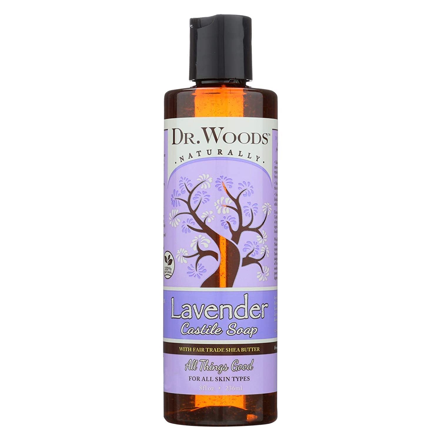 Dr. Woods Lavender Soap With Shea Butter, 8 Ounce