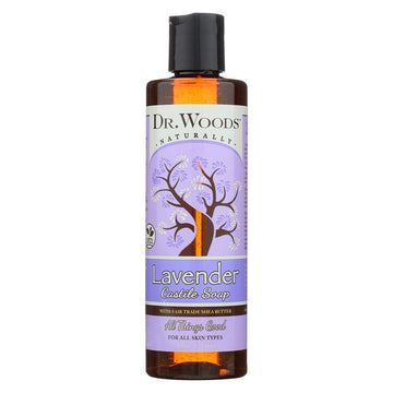 Dr. Woods Lavender Soap With Shea Butter, 8 Ounce