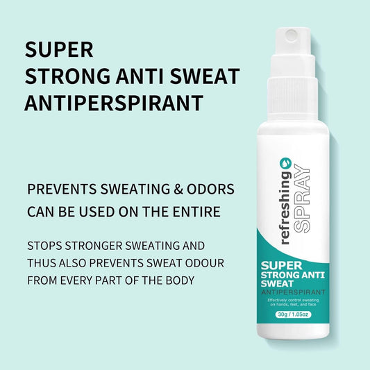 Antiperspirant Deodorant Spray, Refreshing Spray, Strong Antiperspirant Hyperhidrosis Treatment, Against Heavy Sweating On The Face, Head, Body And Underarm, Antiperspirant Face For Men Women (3)