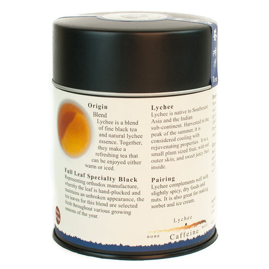 The Tao Of Tea, Lychee Black Tea, Loose Leaf, 4.0 Ounce Tins