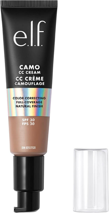 E.L.F. Camo Cc Cream, Colour Correcting Medium-To-Full Coverage Foundation With Spf 30, Rich 640 W, 1.05 Oz (30G)