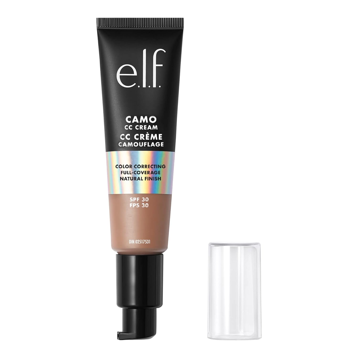 E.L.F. Camo Cc Cream, Color Correcting Medium-To-Full Coverage Foundation With Spf 30, 1.05 Oz (30G)