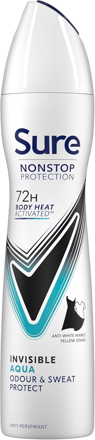 Sure Uplifting & Fresh Motionsense Technology Deodorant Spray Anti-Perspirant Deodorant Aerosol 72H Protection Against Sweat And Odour