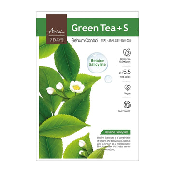 Ariul 7 Days Mask Heartleaf P – Calming & Moisturizing Korean Face Mask With Panthenol & Ceramide, Hydrating & Soothing, Pore Purifying, Vegan Sheet, 10 Masks, 23Ml / 0.77 Fl. Oz Each (Aloe H)