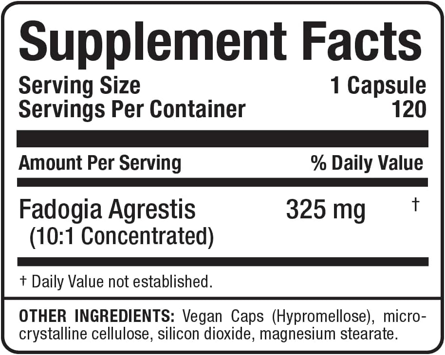 ALLMAX Essentials Fadogia Agrestis - 120 Capsules - Men’s Health Supplement - Supports Natural Testosterone, Enhances Libido & Promotes Muscle Growth - 120 Servings : Health & Household