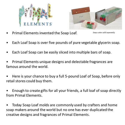 Primal Elements Ariel Soap Loaf, 88 Ounce