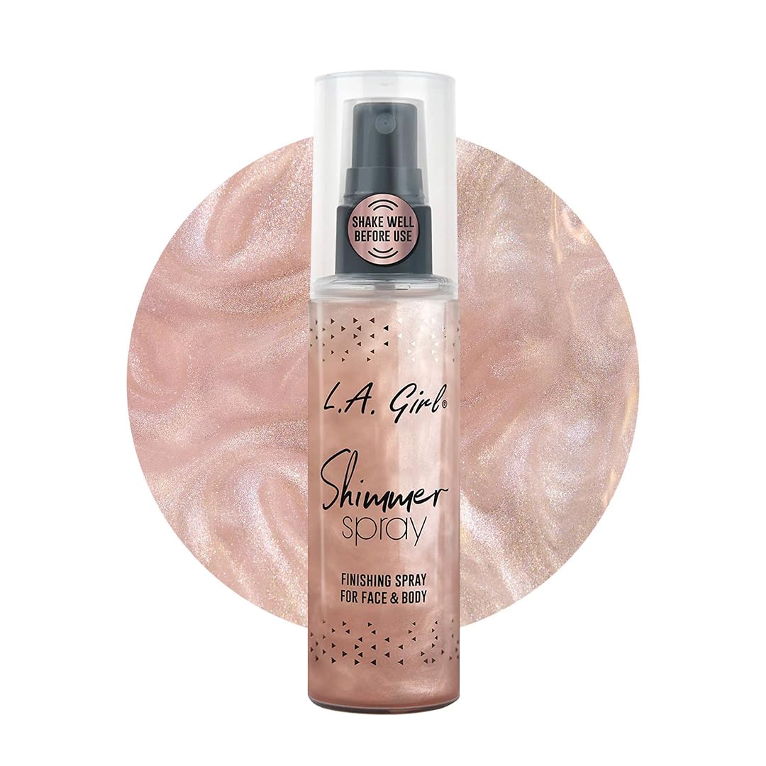 L.A. Girl Shimmer Spray, 2.7 Fl Oz, Gold