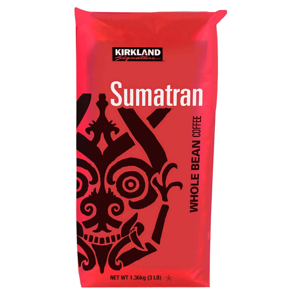 Kirkland Signature Sumatra French Roast Whole Bean Coffee, 48 Ounce : Coffee Substitutes : Grocery & Gourmet Food