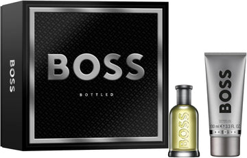 Boss Men'S 2 Piece Boss Bottled Festive Giftset Including An Eau De Toilette 50Ml And Shower Gel 100Ml